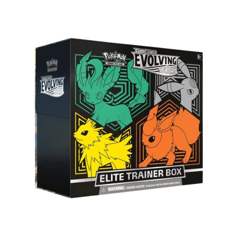 Pokémon Evolving Skies Elite Trainer Box (Flareon/Jolteon/Umbreon/Leafeon)