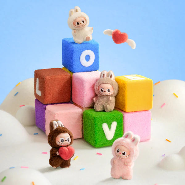 Pop Mart Labubu The Monsters Pin for Love Series Vinyl Plush Pendant Blind Box (A-M)