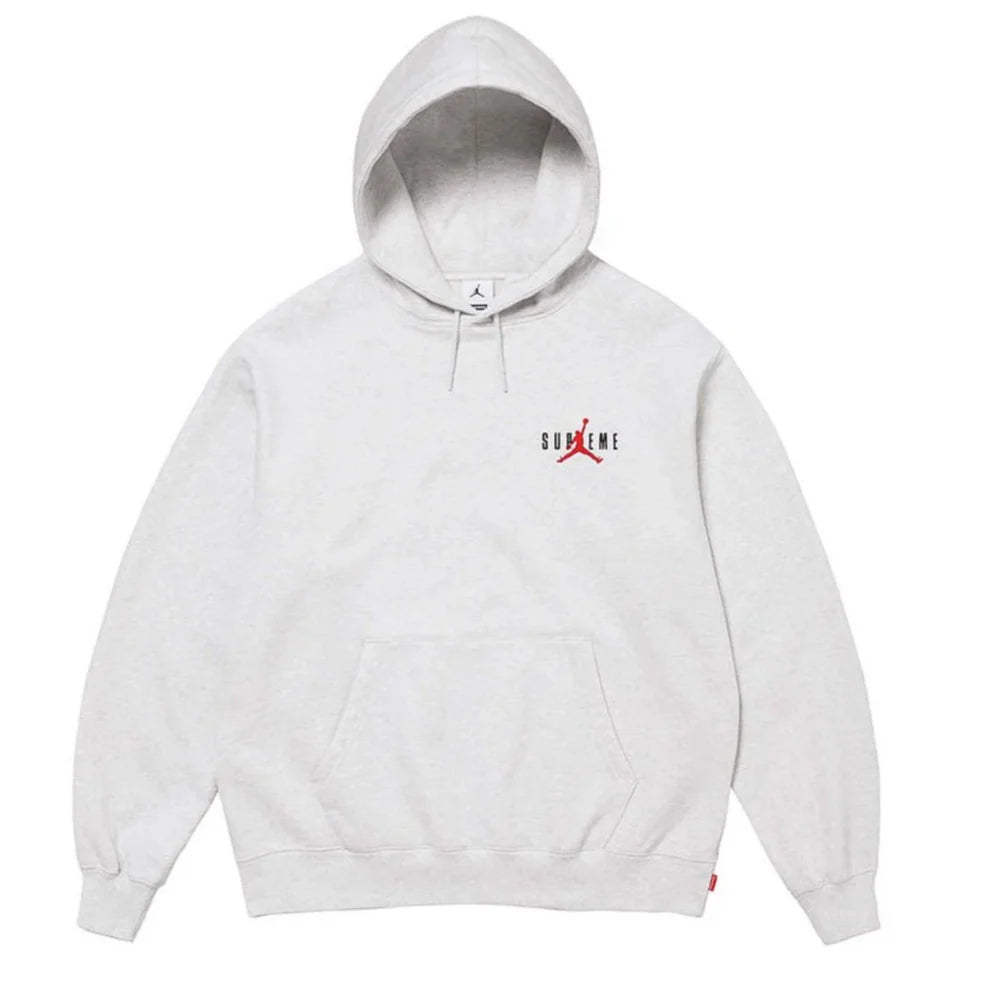 Supreme x Jordan Hoodie Grey