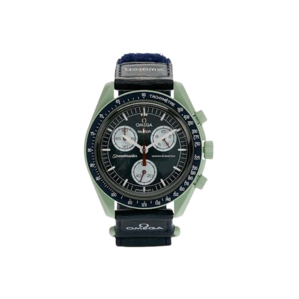 Swatch x Omega Bioceramic Moonswatch Mission to Earth