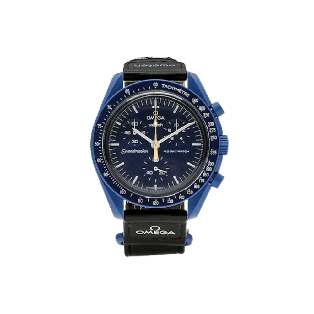 Swatch x Omega Bioceramic Moonswatch Mission to Neptune Moonshine Gold