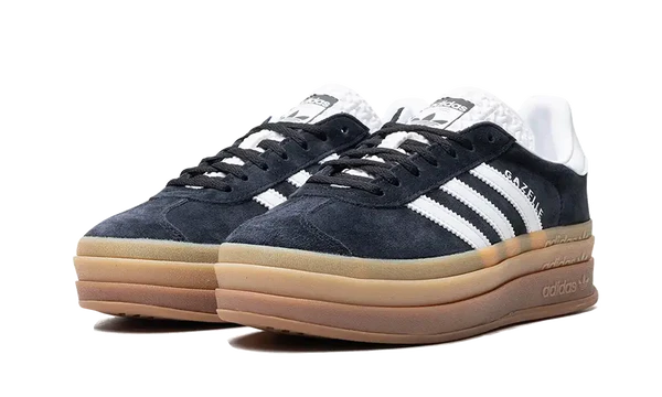 adidas Gazelle Bold Black White Gum (Women's)
