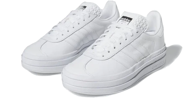 adidas Gazelle Bold Triple White (Women's)