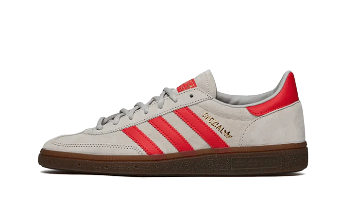 adidas Handball Spezial Grey Hi-Res Red