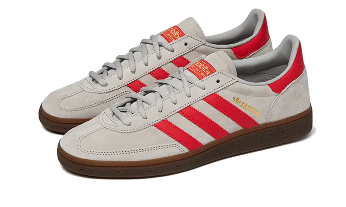 adidas Handball Spezial Grey Hi-Res Red