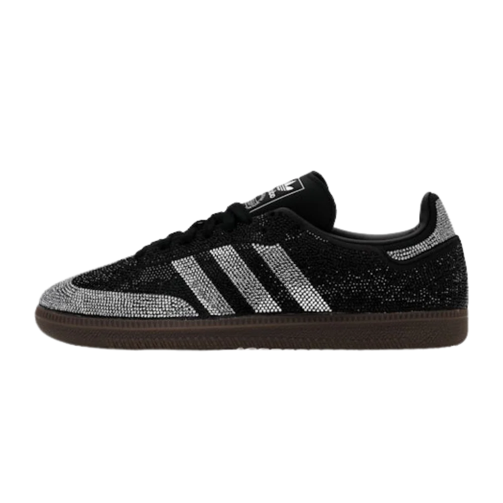 adidas Samba OG Rhinestone Black Silver (Women's)
