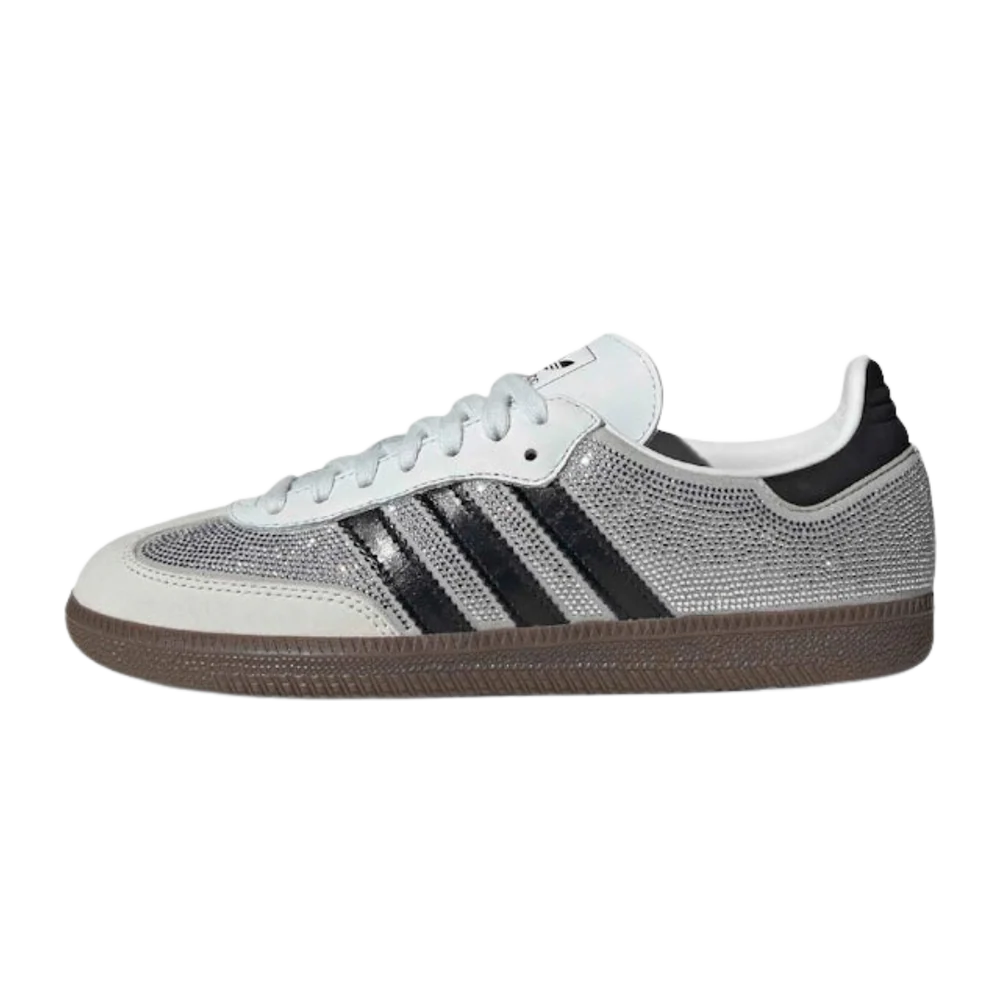 adidas Samba OG Rhinestone Crystal White Silver (Women's)