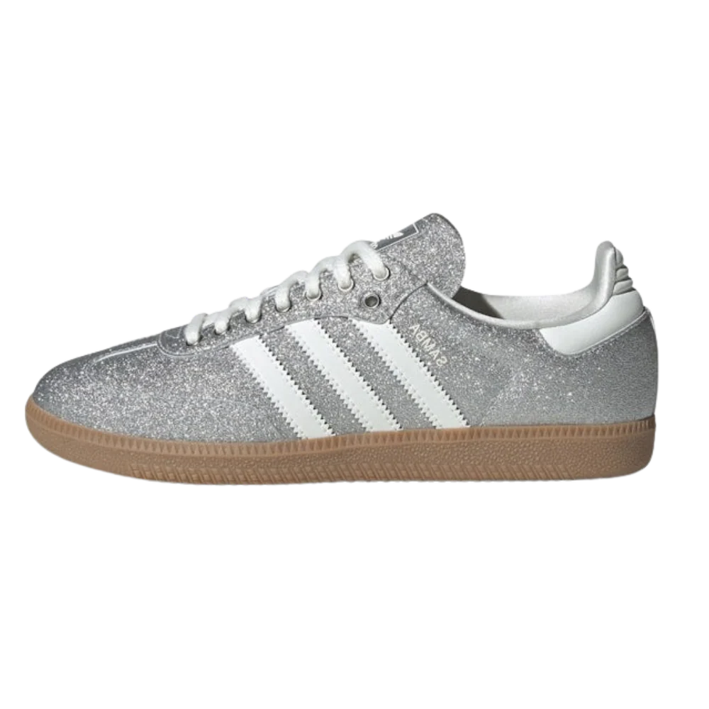adidas Samba Shine Silver Metallic (Women's)