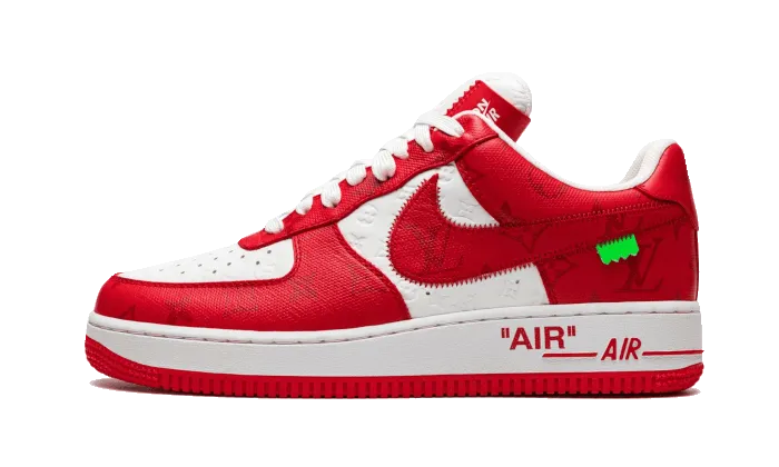 Air Force 1 Low Louis Vuitton White Red - 1A9VA9