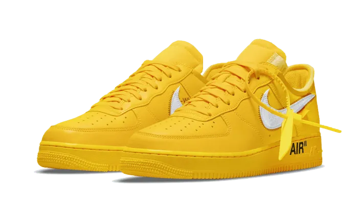 Air Force 1 Low Off-White University Gold Metallic Silver - DD1876-700