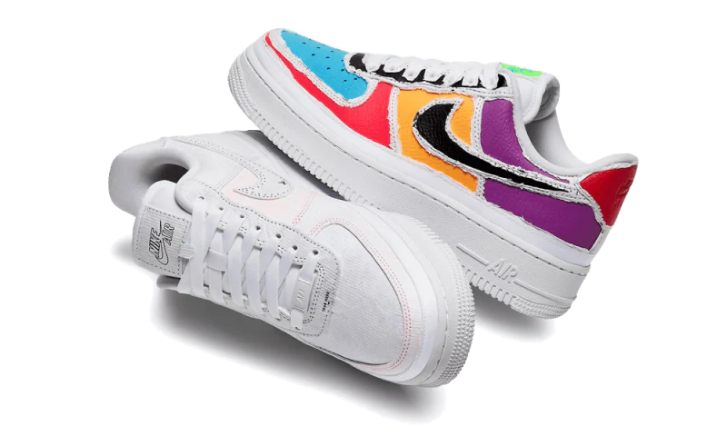 Nike Air Force 1 LX Reveal Black Swoosh (Women's)