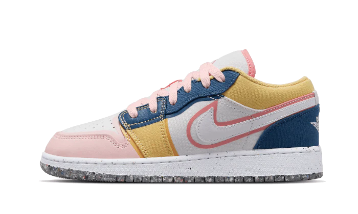 Jordan 1 Low SE Multi Canvas (GS)