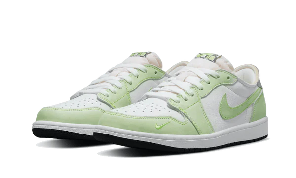 Jordan 1 Retro Low White Ghost Green Black