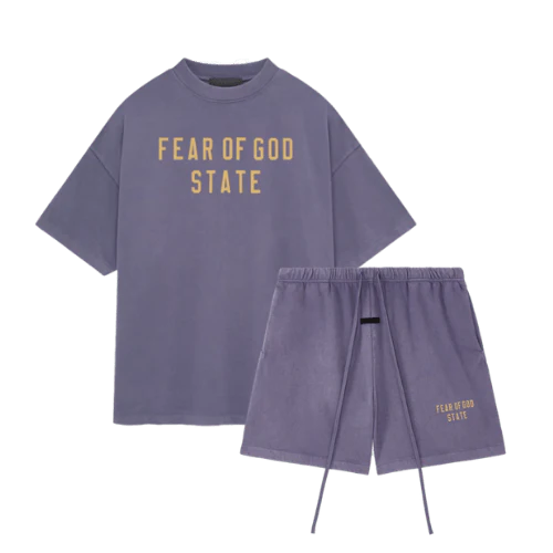 Fear of God Essentials Lavender Summer Set