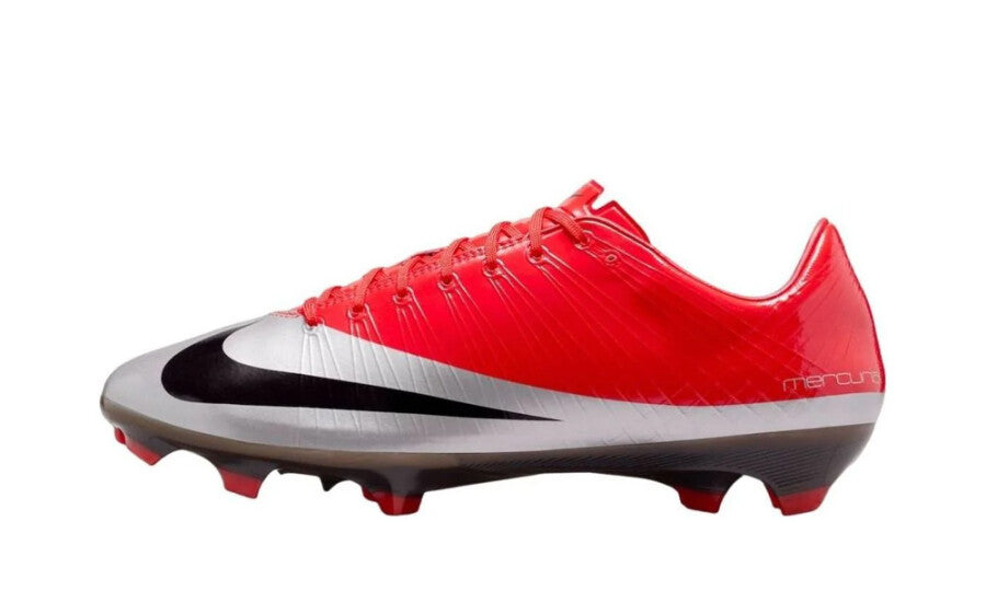 Nike Zoom Mercurial Vapor Superfly 1 RGN FG SE CR7 Max Orange Metallic Silver
