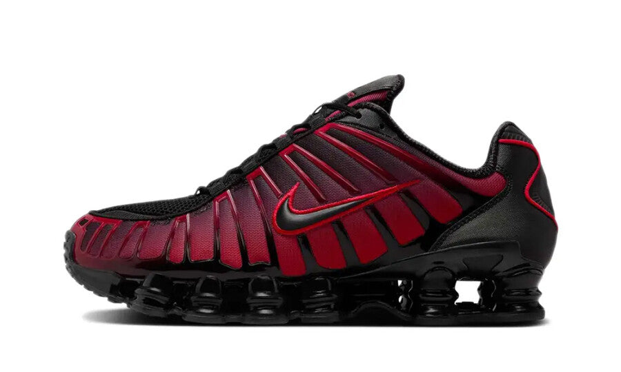 Nike Shox TL Black University Red Gradient