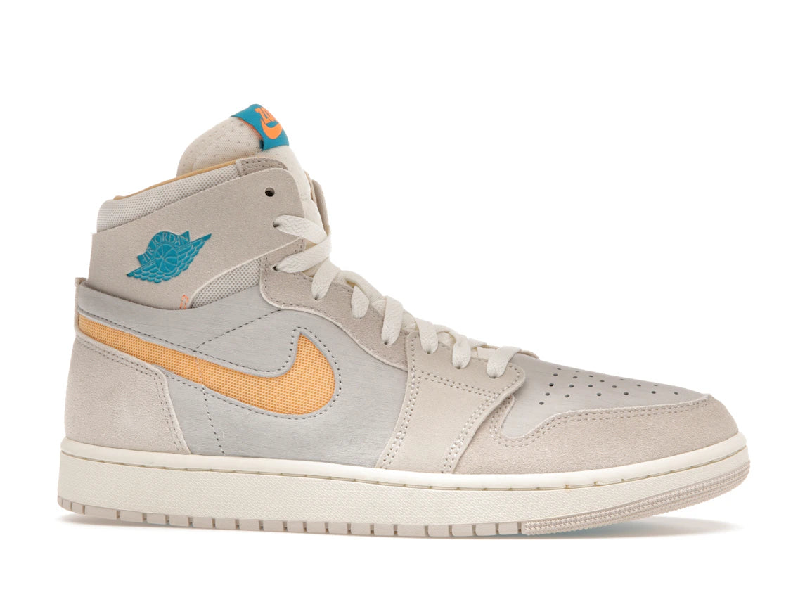 Air Jordan 1 Zoom CMFT 2 Orewood Brown Bright Citrus Sail