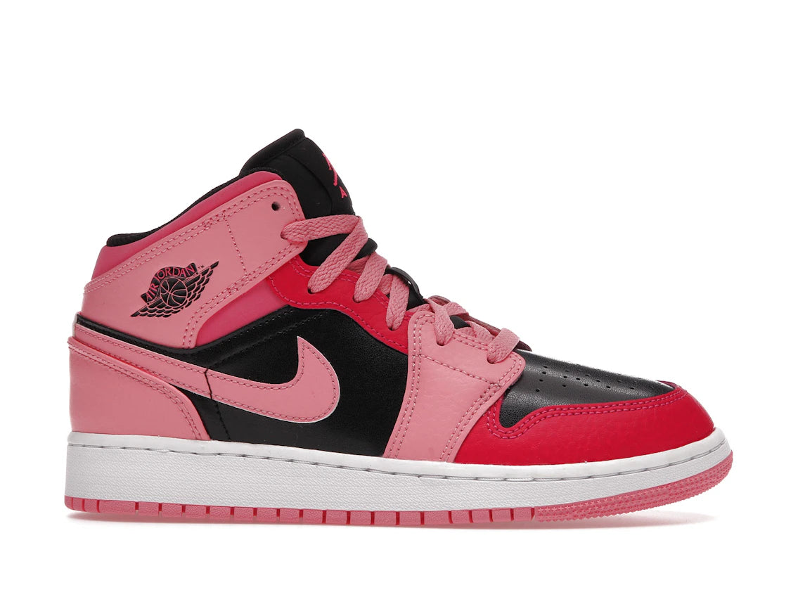 Air Jordan 1 Mid Coral Chalk