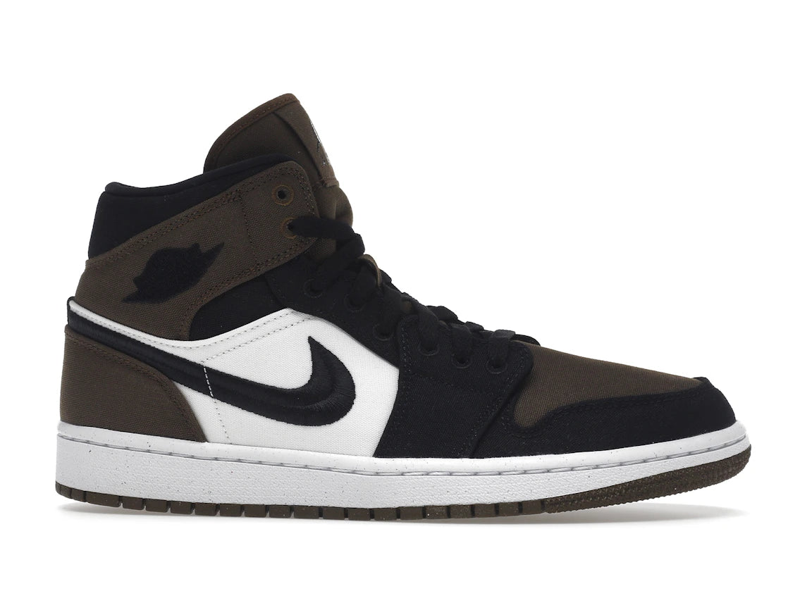 Air Jordan 1 Mid Olive Toe