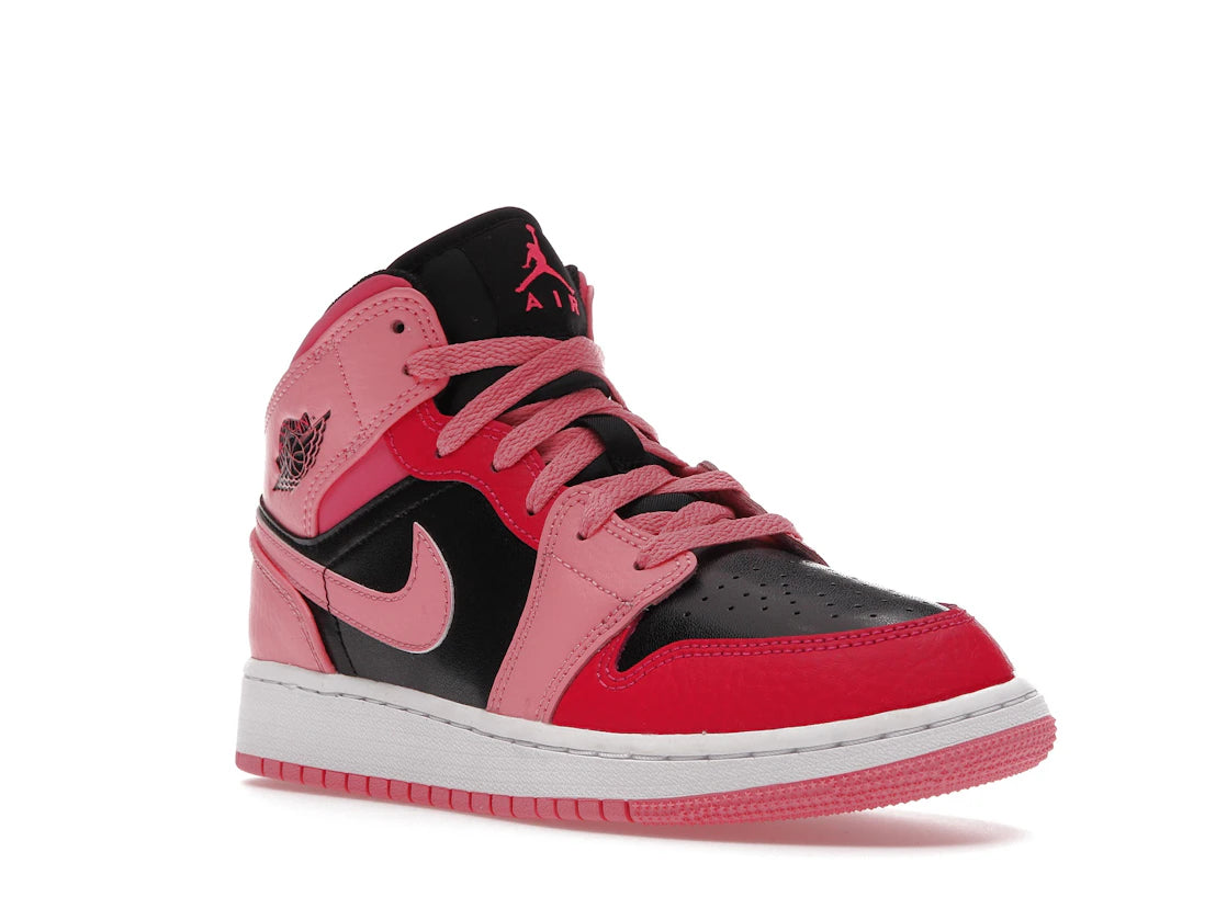 Air Jordan 1 Mid Coral Chalk