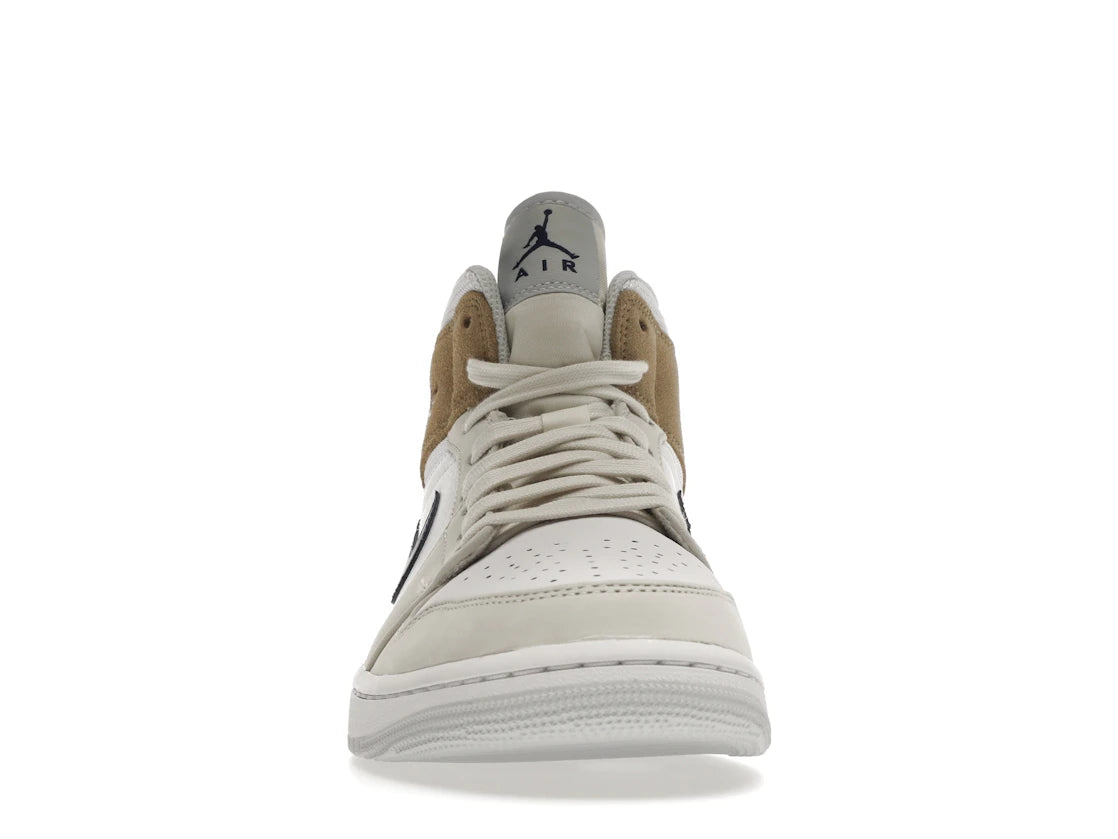 Air Jordan 1 Mid Tan Suede