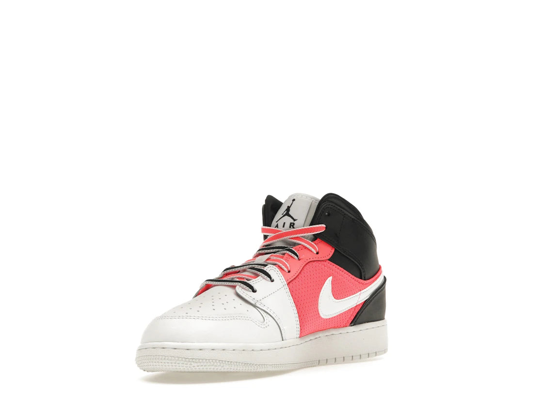 Air Jordan 1 Mid SE White Black Infrared