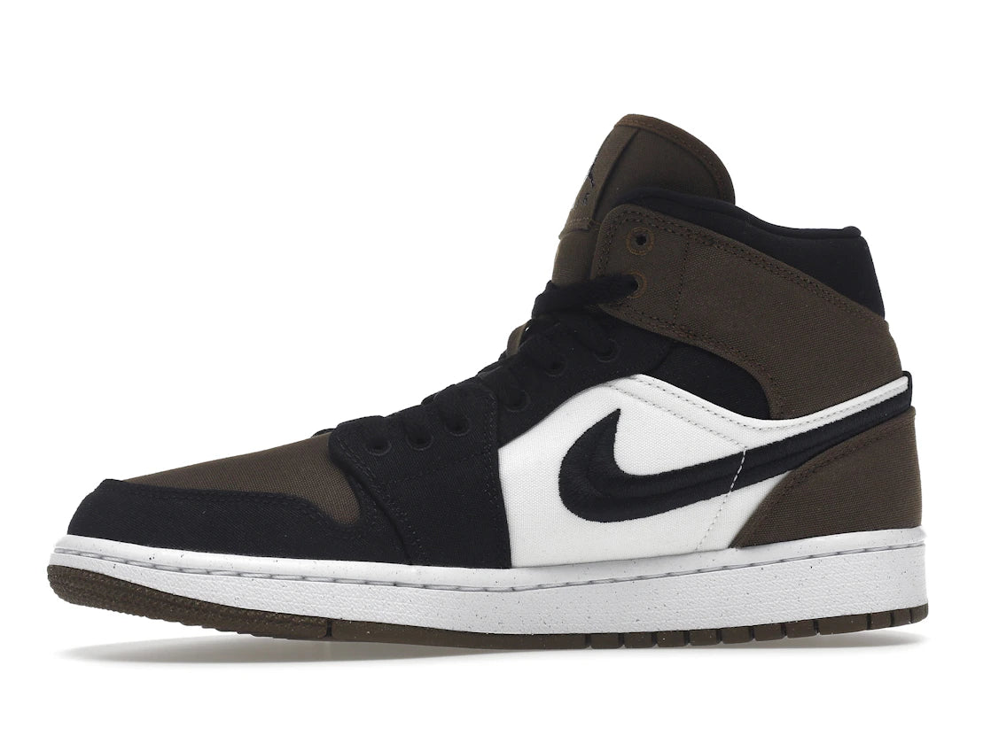 Air Jordan 1 Mid Olive Toe