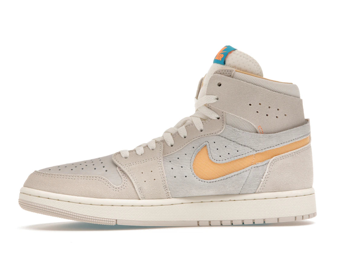 Air Jordan 1 Zoom CMFT 2 Orewood Brown Bright Citrus Sail