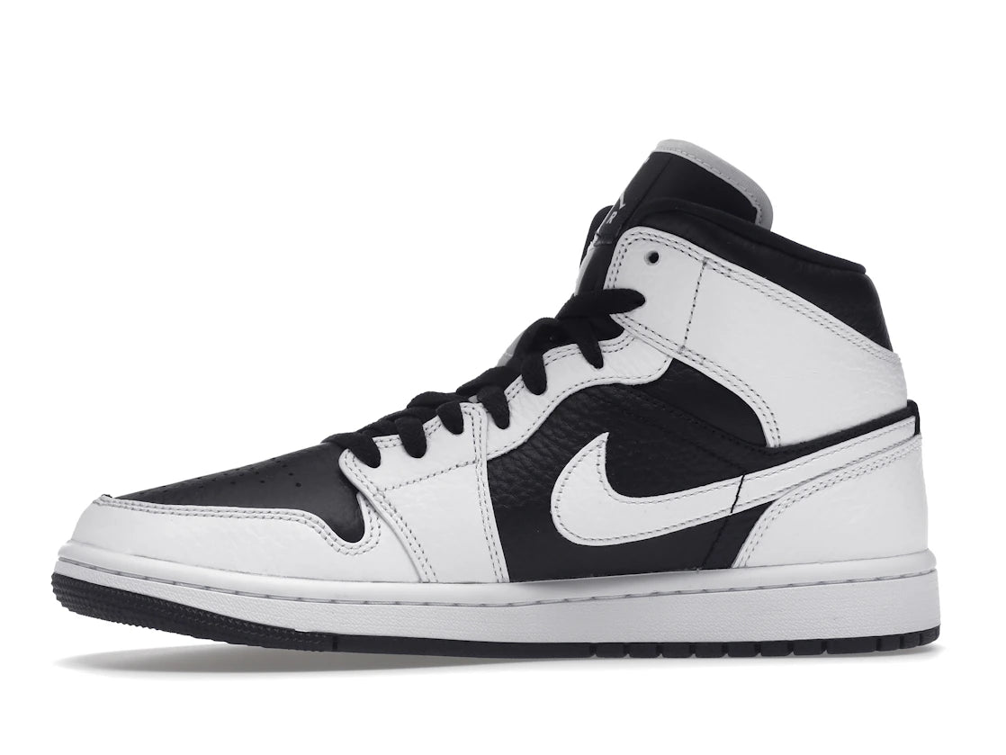 Air Jordan 1 Mid Split Black White