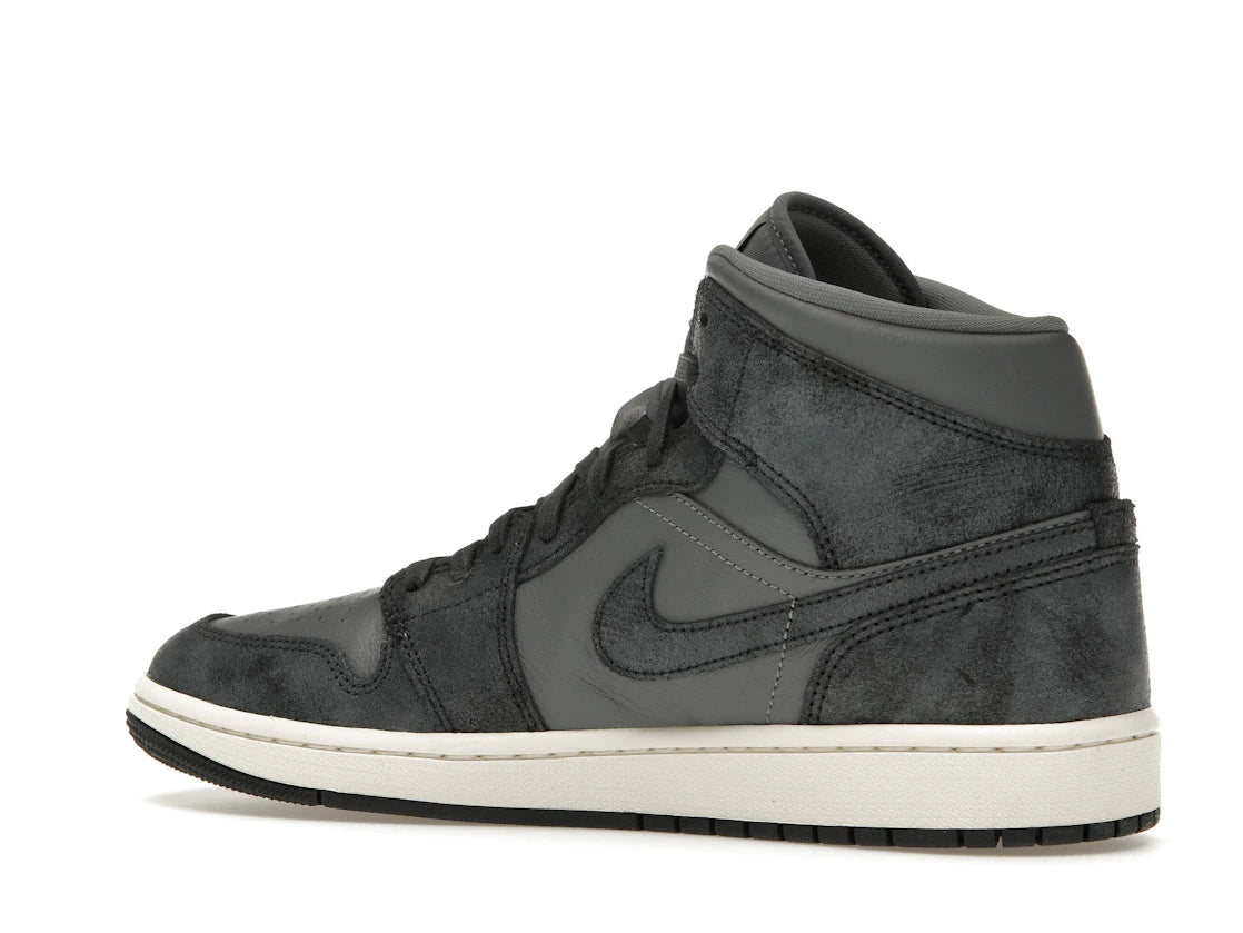 Air Jordan 1 Mid Distressed Smoke Grey