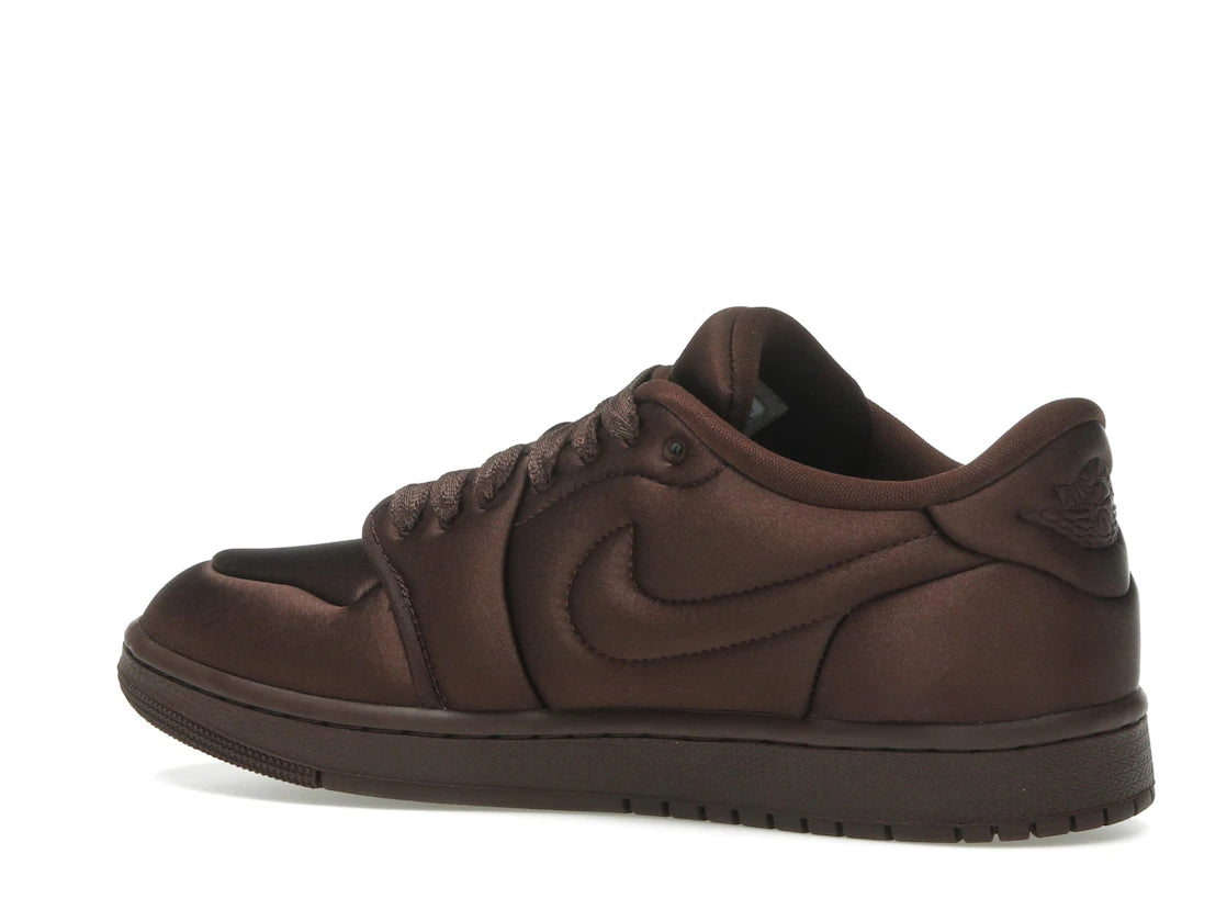 Air Jordan 1 Low Method of Make Satin Earth