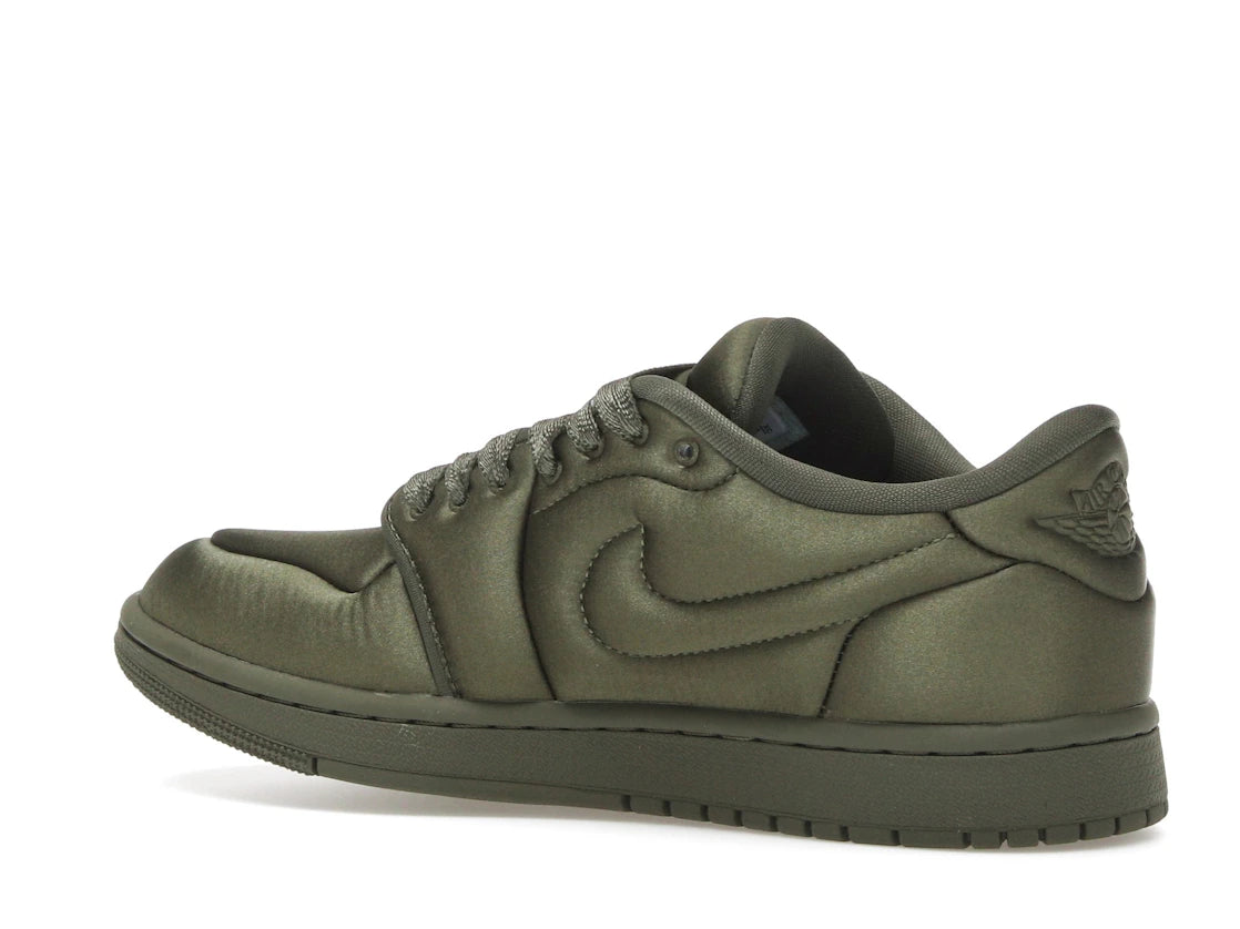 Air Jordan 1 Low Method of Make Satin Medium Olive