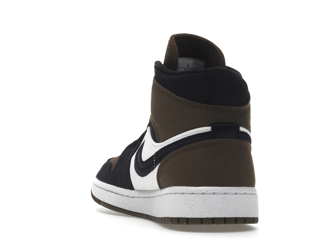 Air Jordan 1 Mid Olive Toe