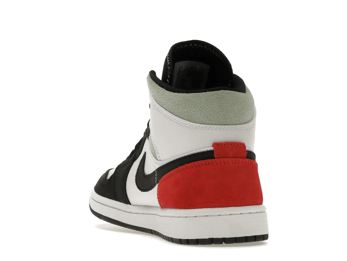 Air Jordan 1 Mid SE Red Black Toe
