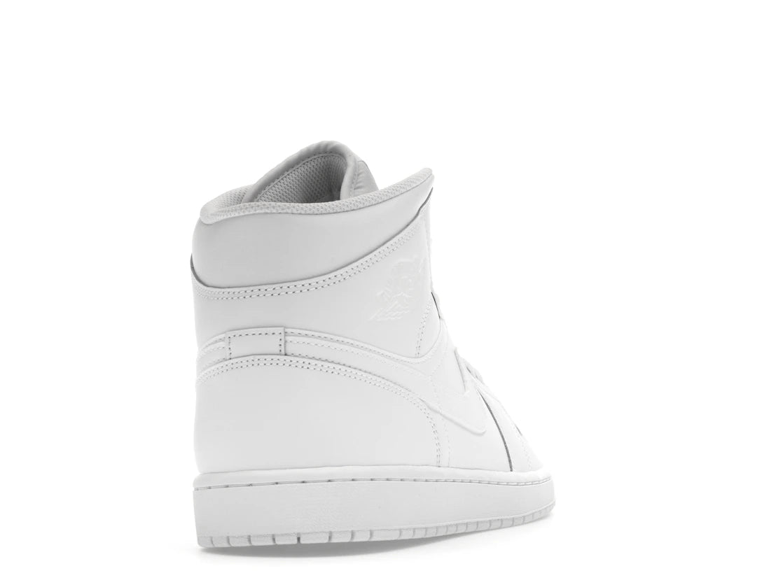 Air Jordan 1 Mid Triple White