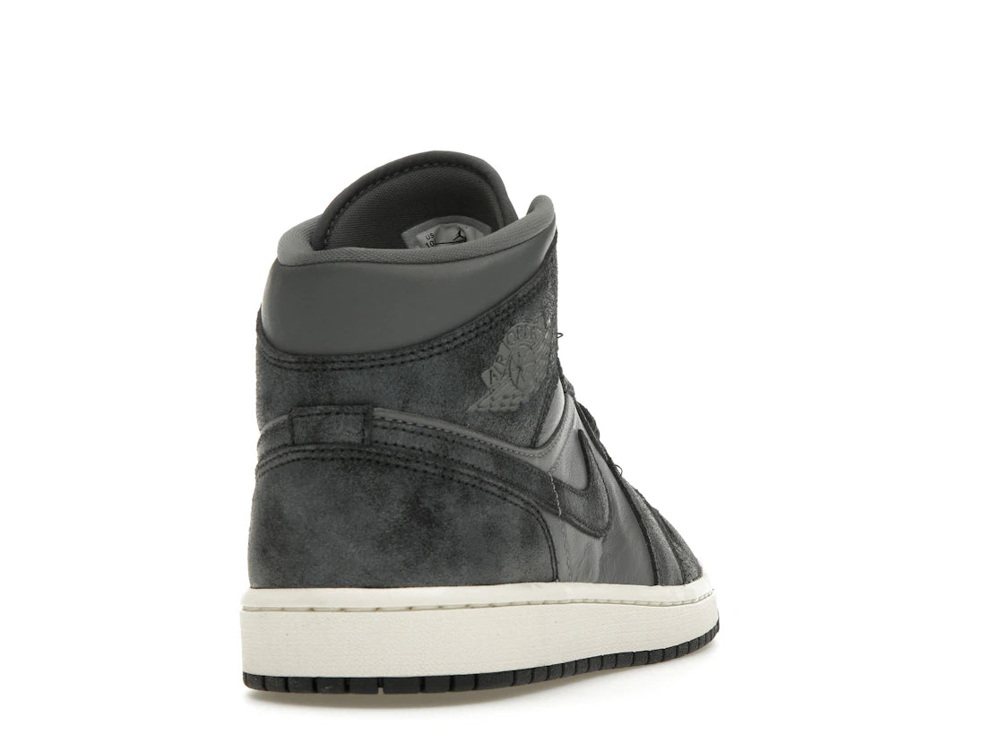 Air Jordan 1 Mid Distressed Smoke Grey