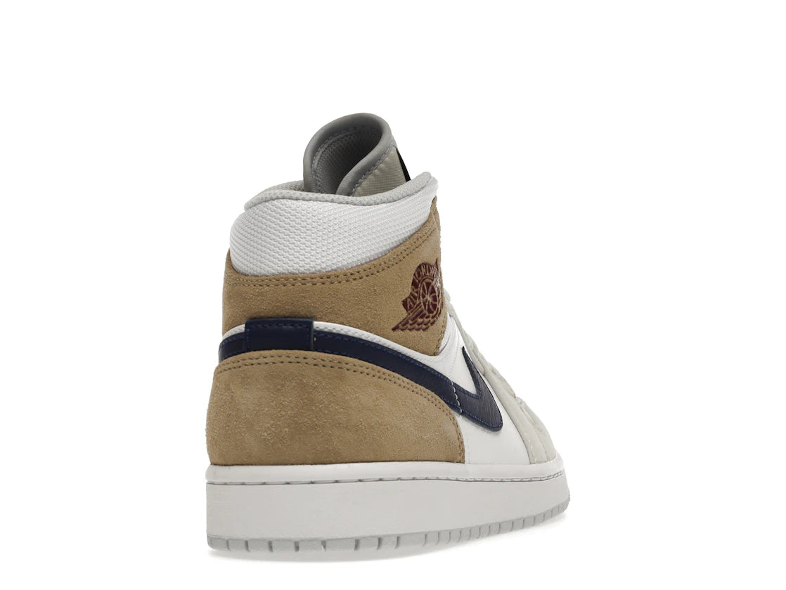 Air Jordan 1 Mid Tan Suede