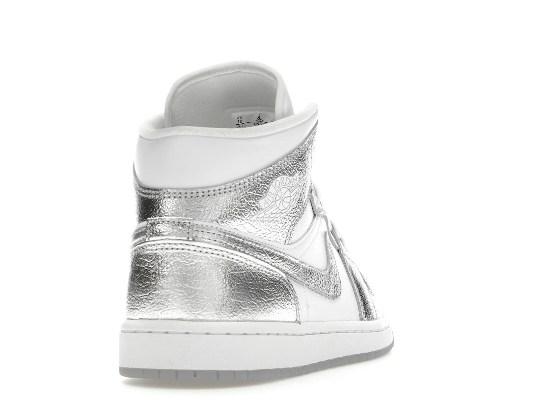 Air Jordan 1 Mid SE Metallic Silver