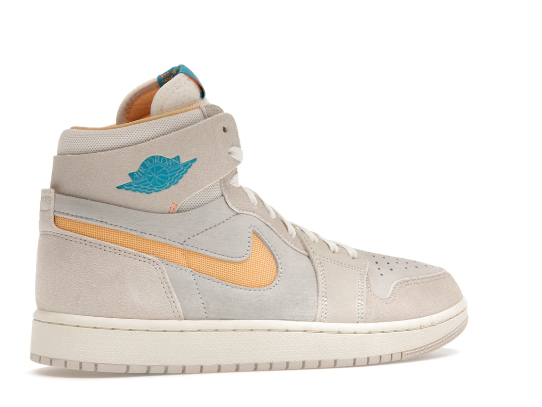 Air Jordan 1 Zoom CMFT 2 Orewood Brown Bright Citrus Sail