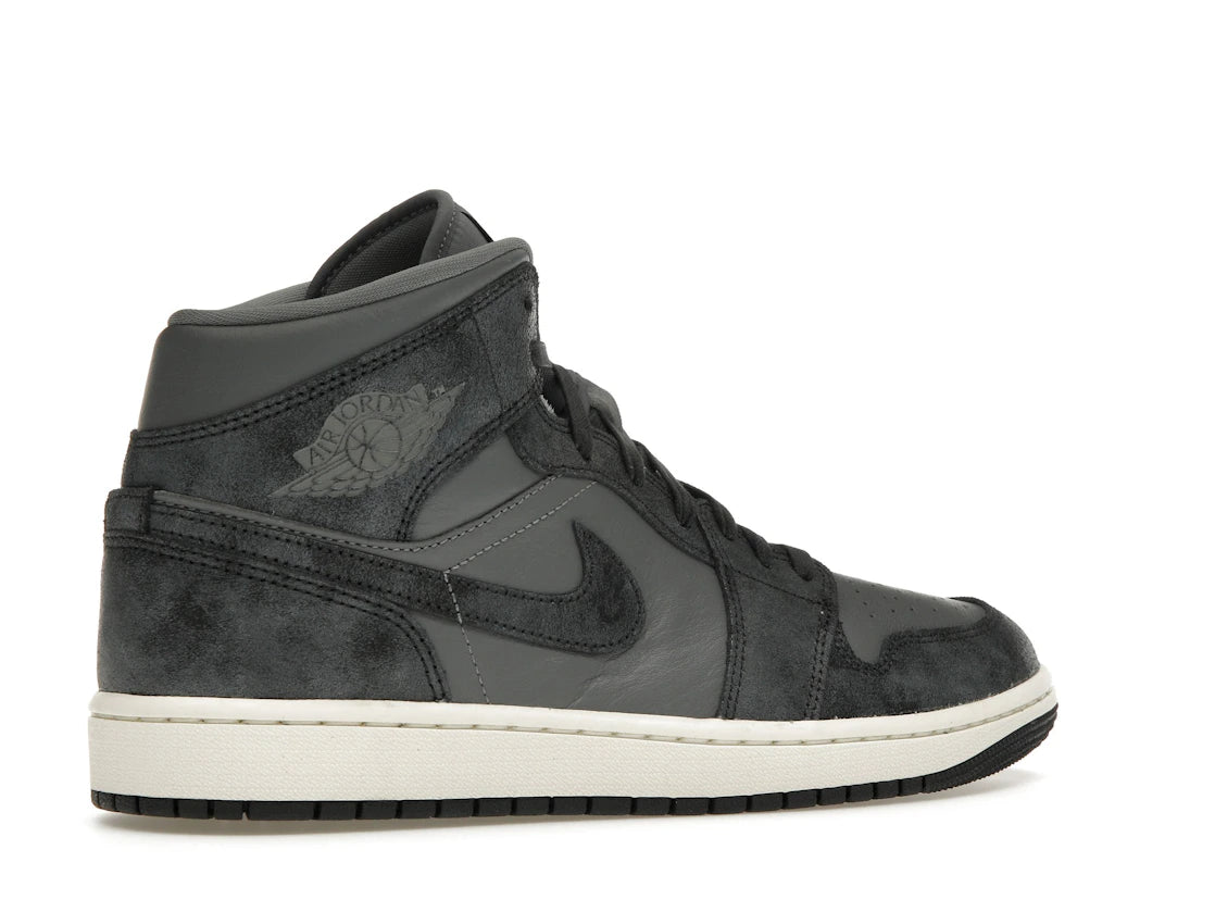 Air Jordan 1 Mid Distressed Smoke Grey