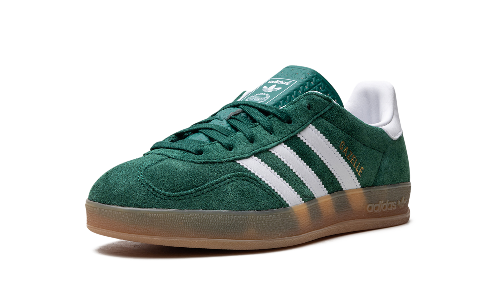 Adidas Gazelle Indoor Collegiate Green Cloud White Gum - resellguru.app