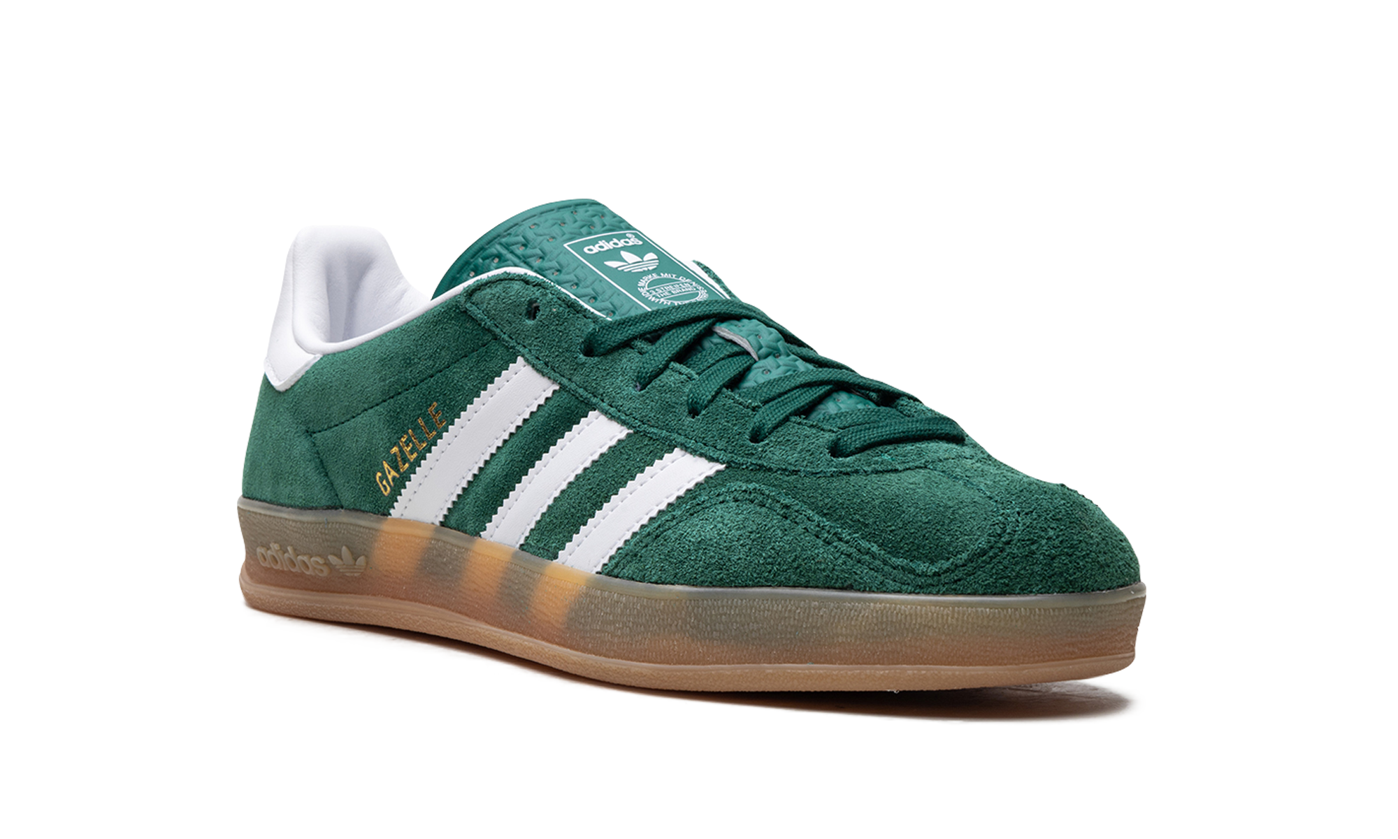 Adidas Gazelle Indoor Collegiate Green Cloud White Gum - resellguru.app