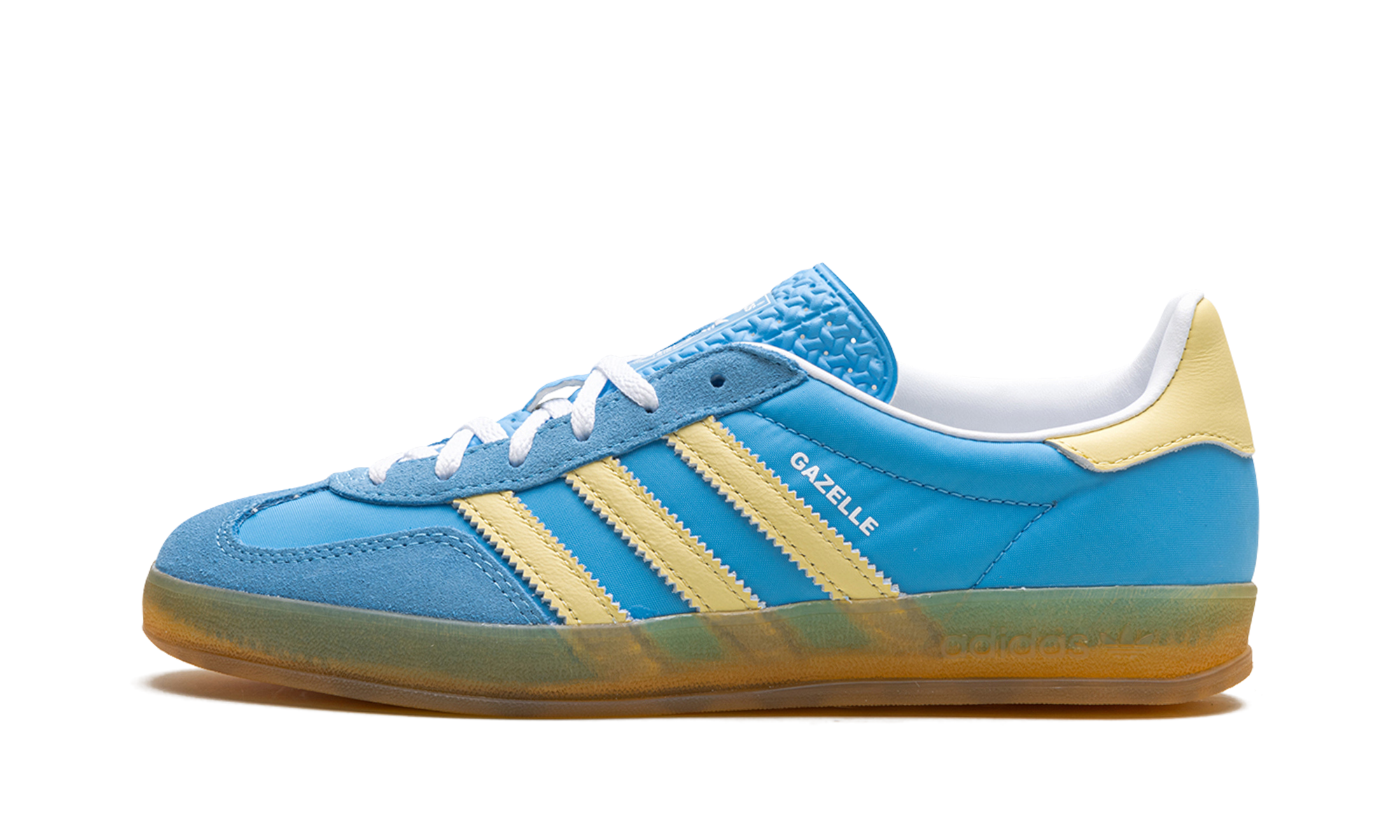 Adidas Gazelle Indoor Semi Blue Burst Almost Yellow - resellguru.app