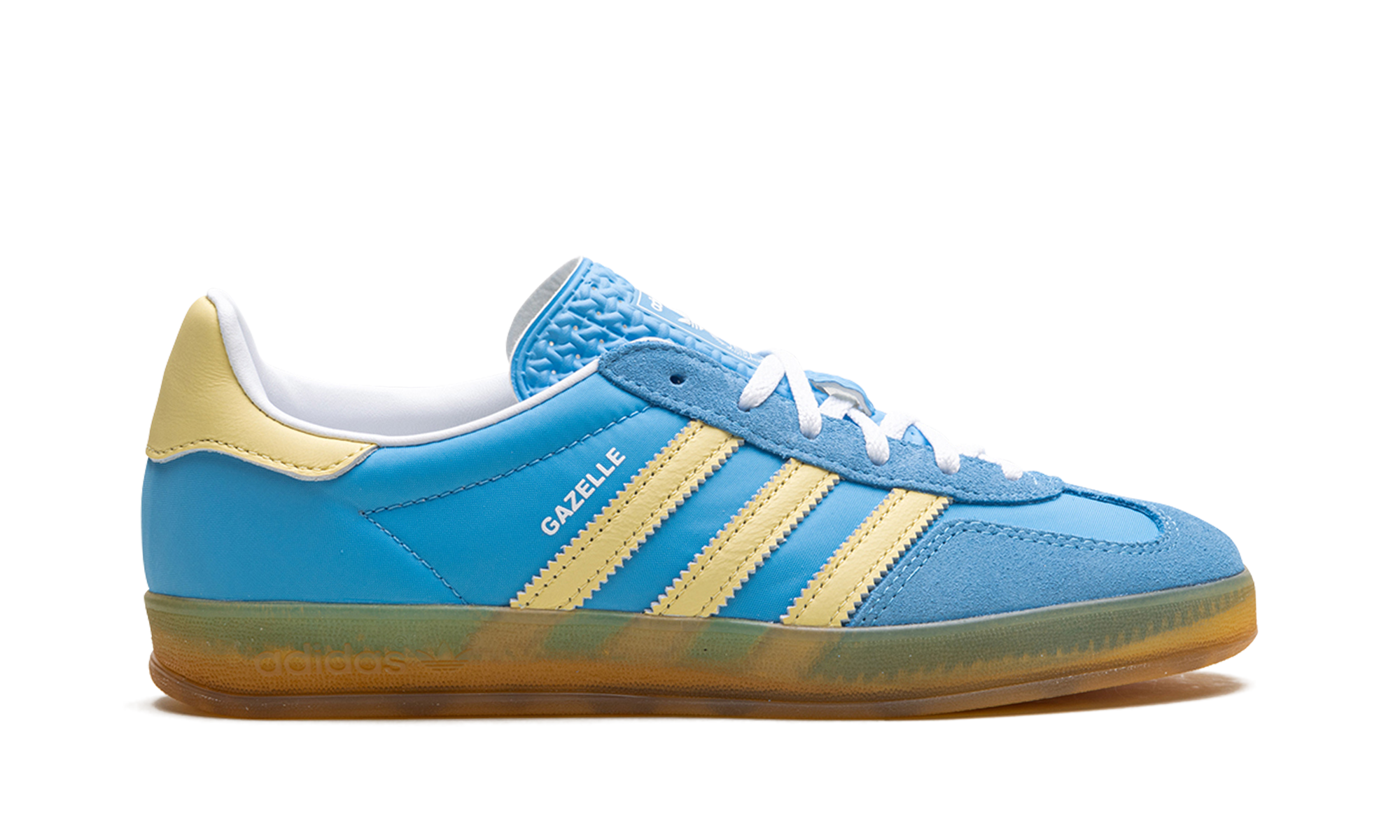 Adidas Gazelle Indoor Semi Blue Burst Almost Yellow - resellguru.app