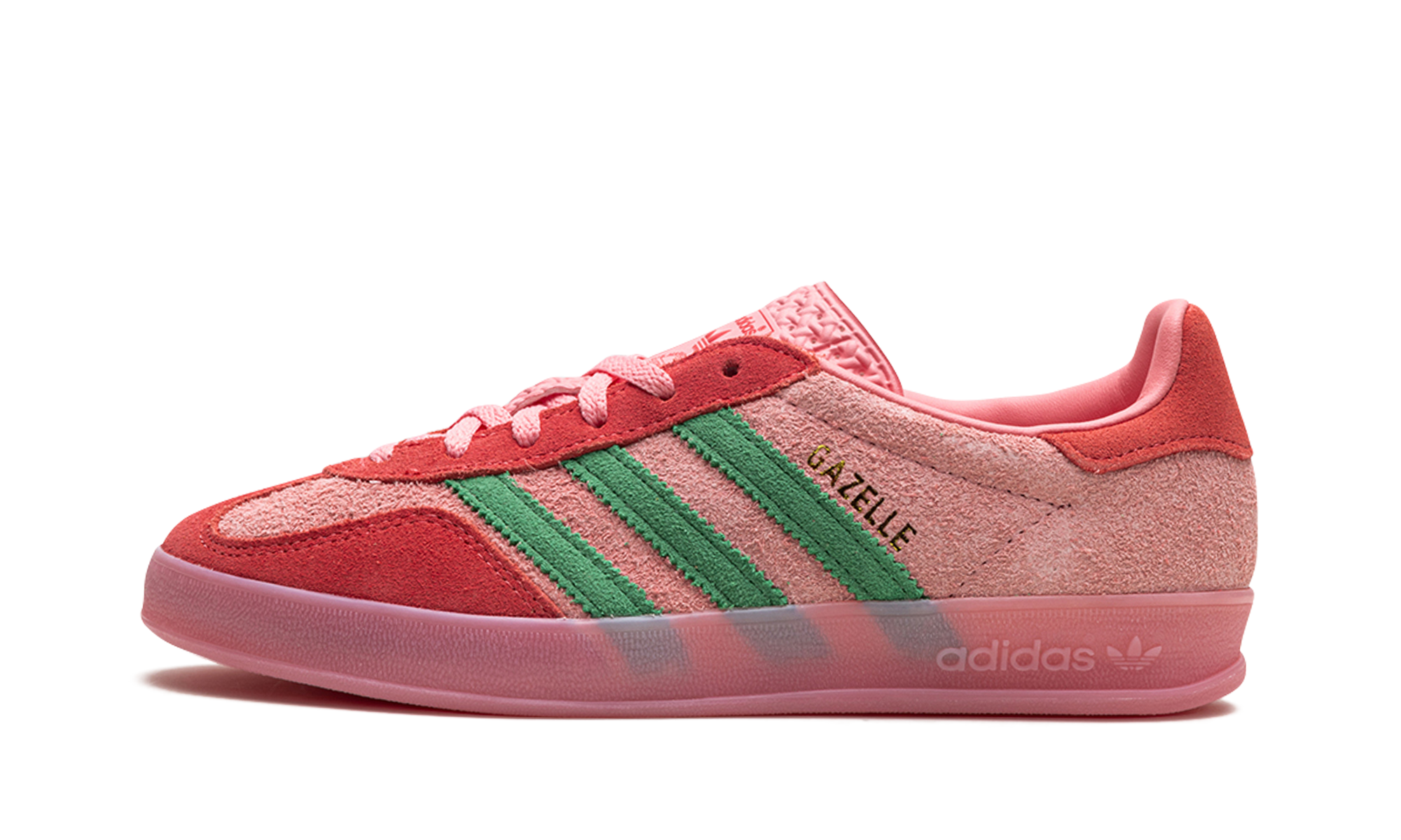 Adidas Gazelle Indoor Semi Pink Spark Preloved Scarlet - resellguru.app