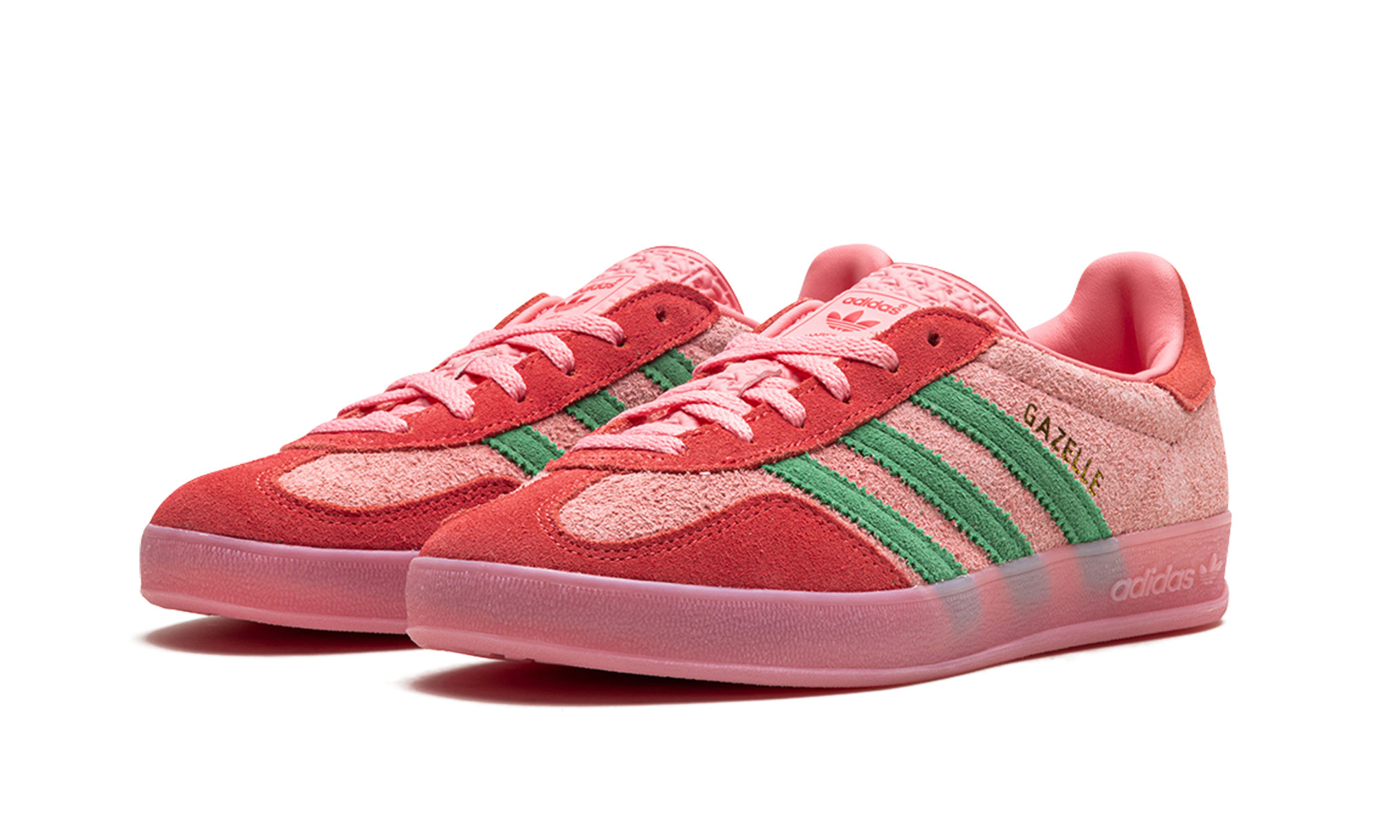 Adidas Gazelle Indoor Semi Pink Spark Preloved Scarlet - resellguru.app