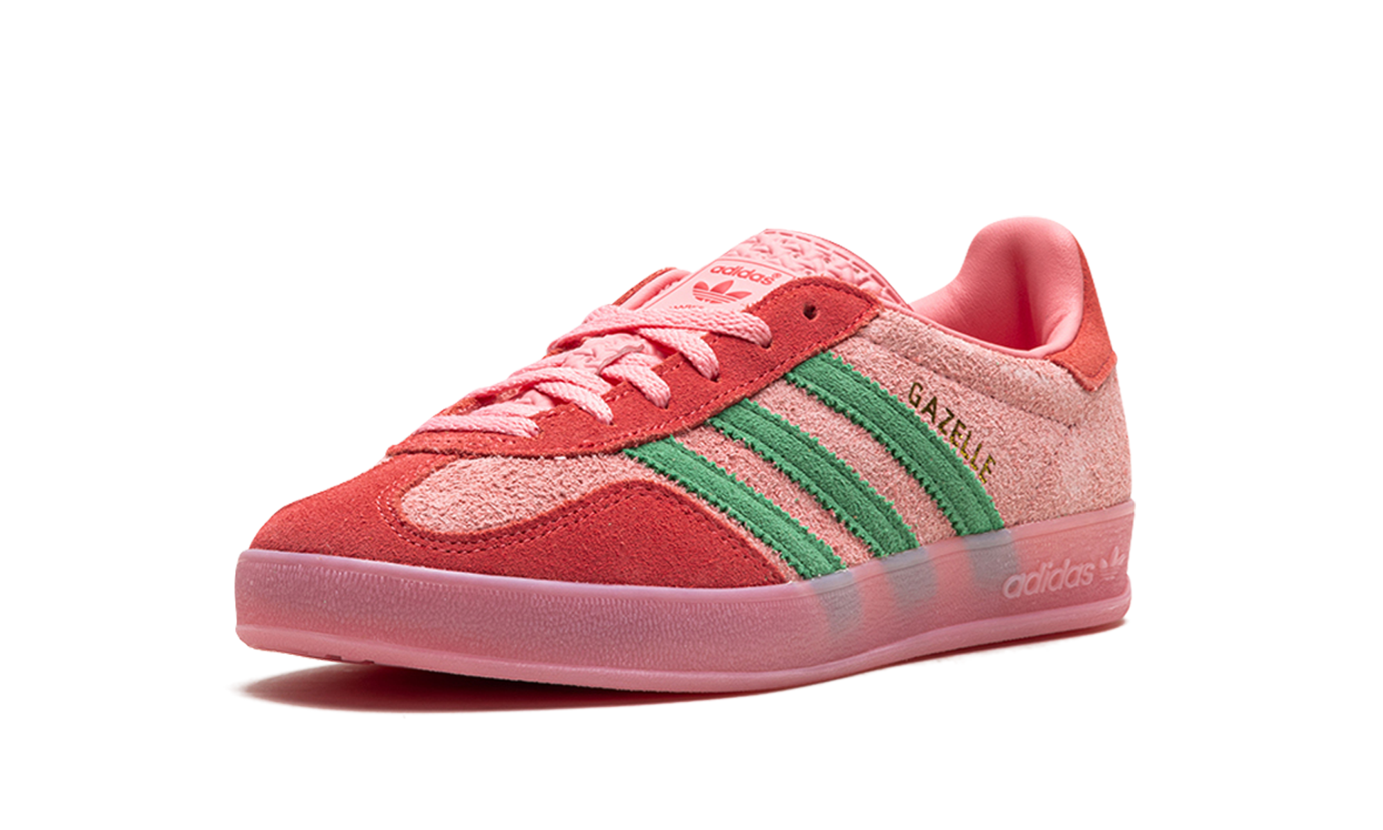 Adidas Gazelle Indoor Semi Pink Spark Preloved Scarlet - resellguru.app