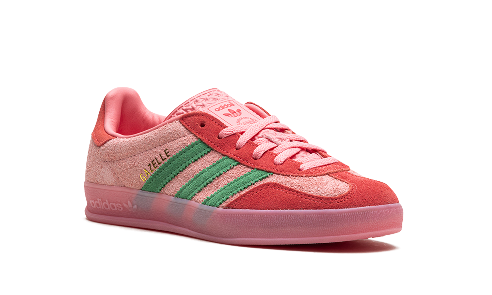 Adidas Gazelle Indoor Semi Pink Spark Preloved Scarlet - resellguru.app