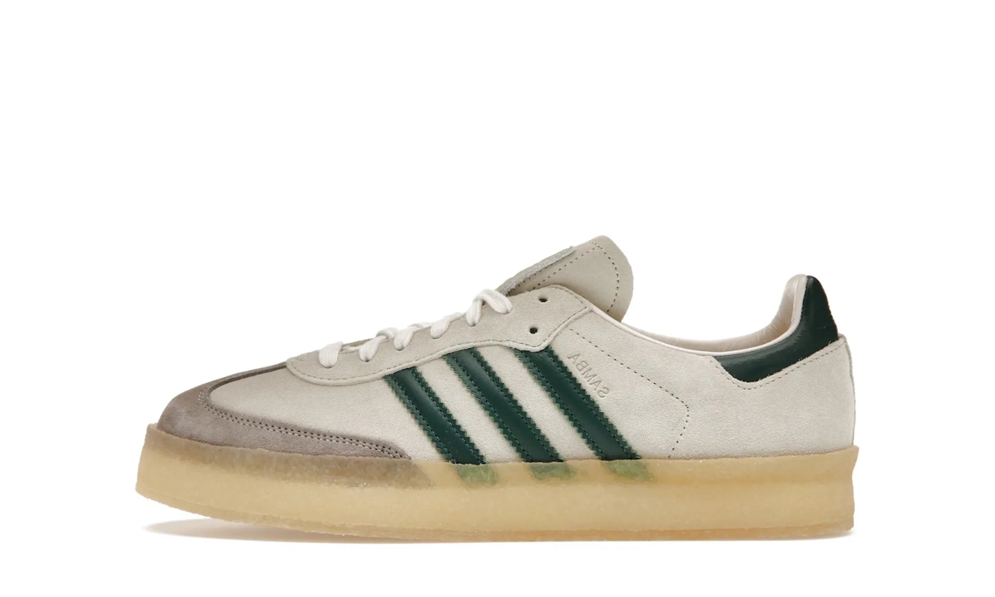 Adidas Clarks 8th Street Samba by Ronnie Fieg Chalk White Green - resellguru.app