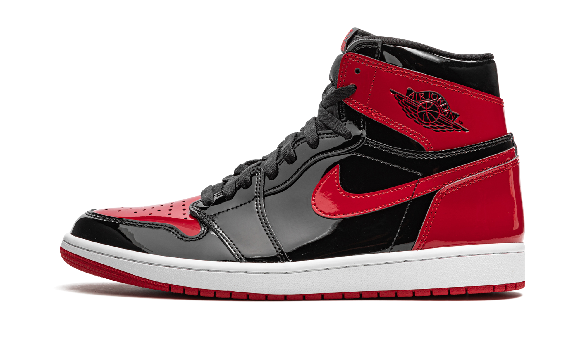 Air Jordan 1 Retro High OG Patent Bred - resellguru.app